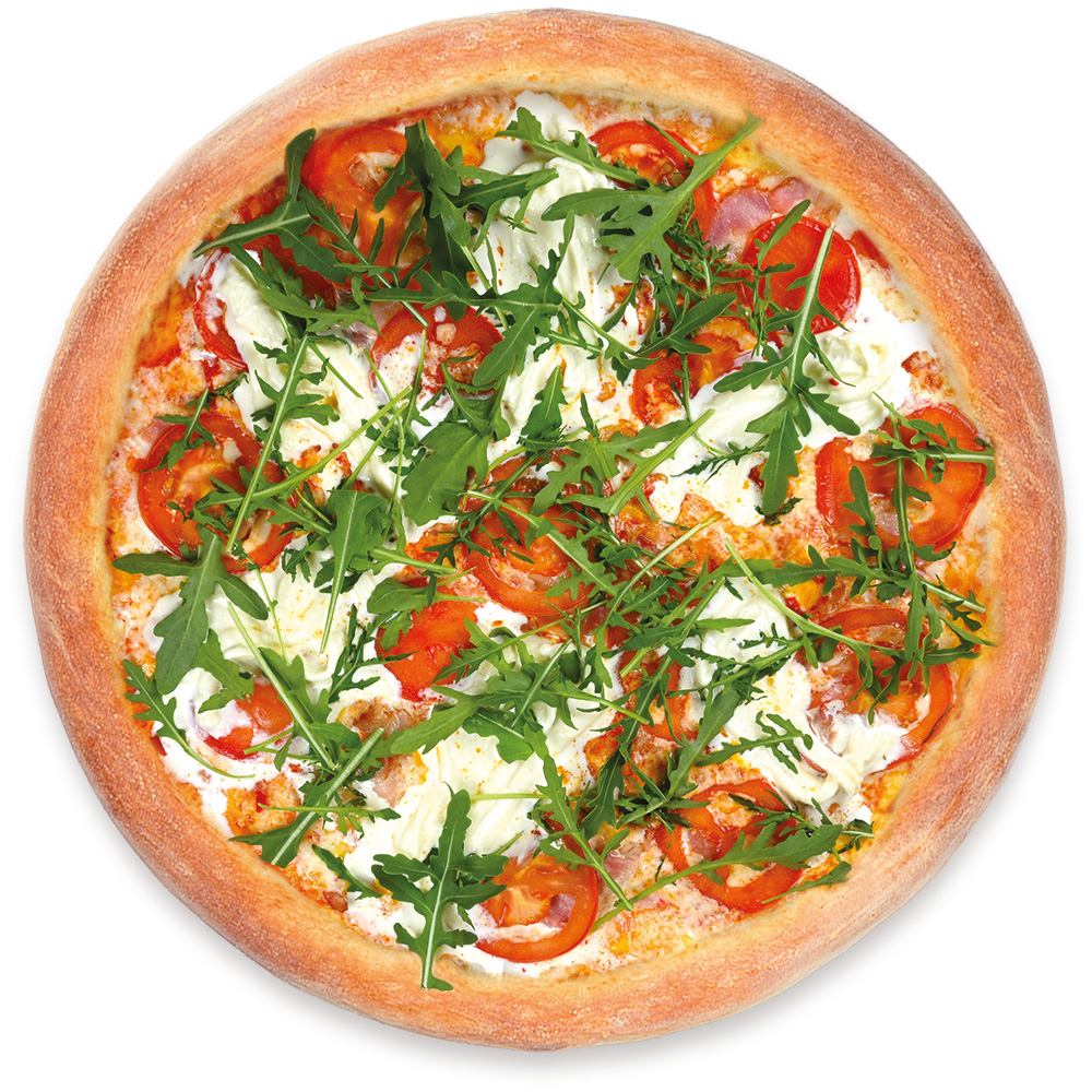 Пицца со страчателлой