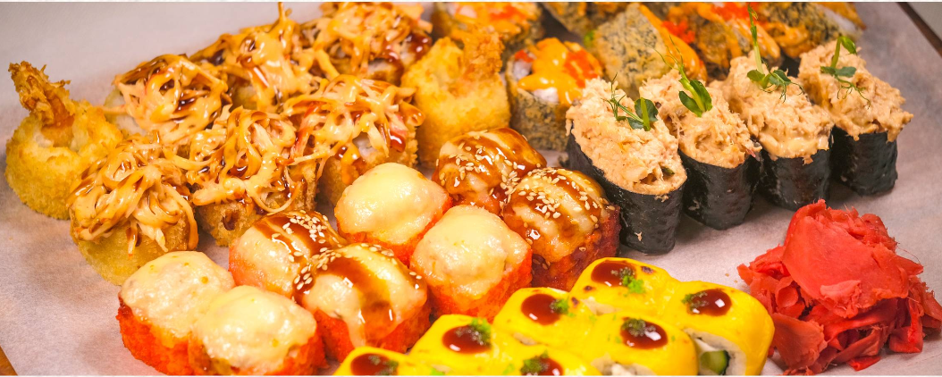 Большой сет роллов