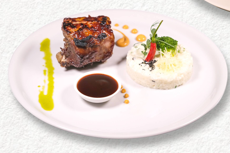 Асадо с ризотто (говядина)