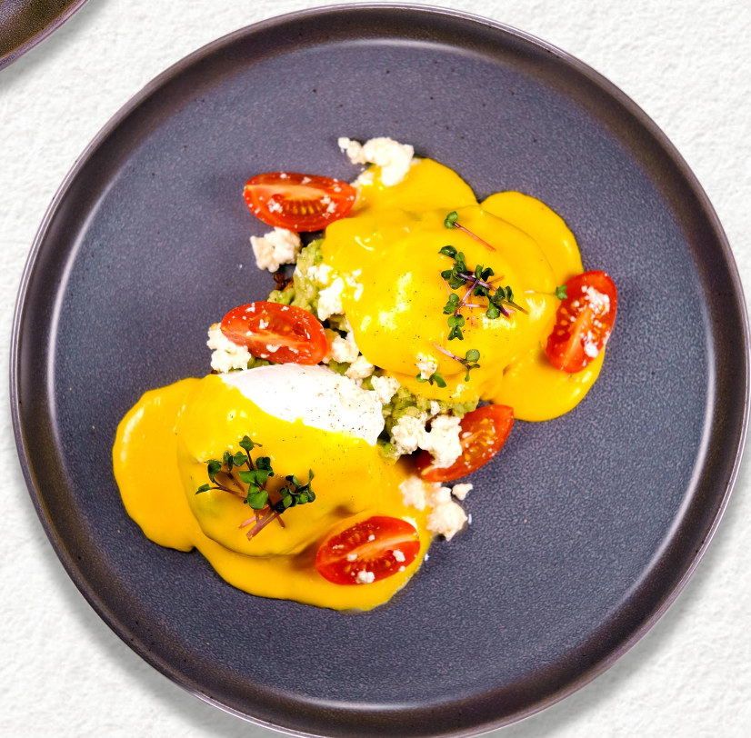 Бенедикт с гуакамоле