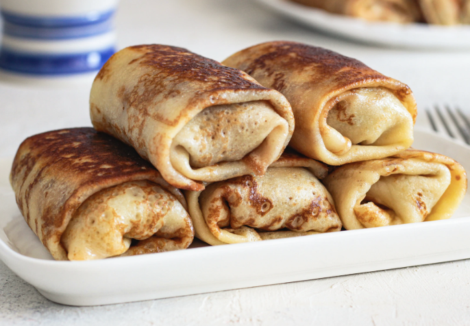 Блины с мясом