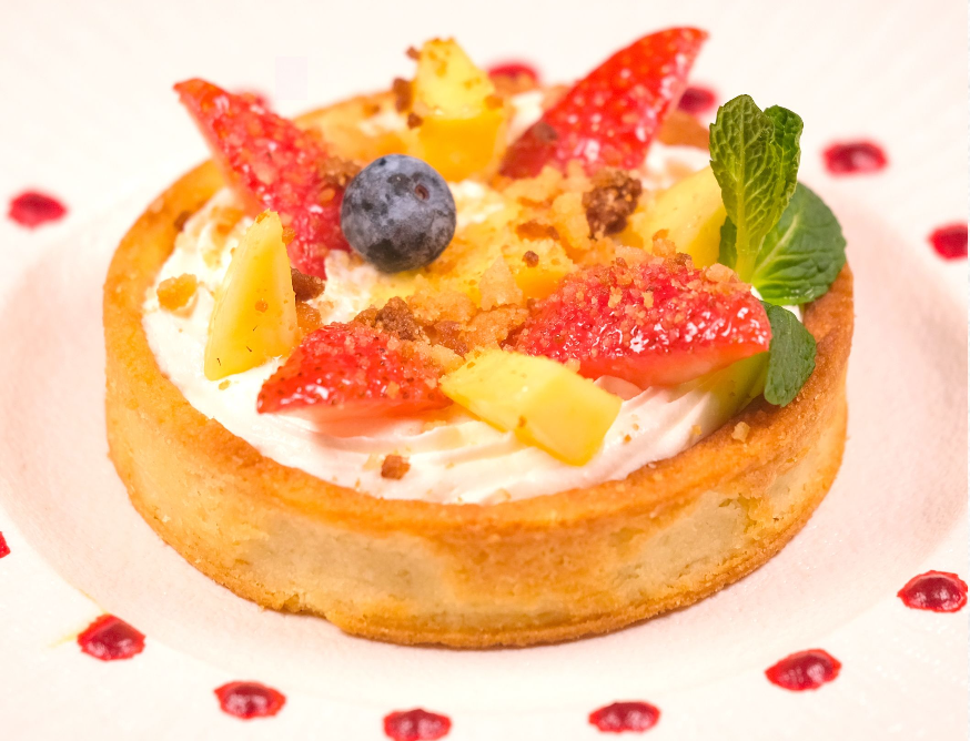 Ягодная тарталетка