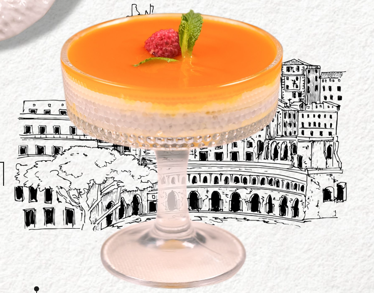 Чиа пудинг манго маракуйя