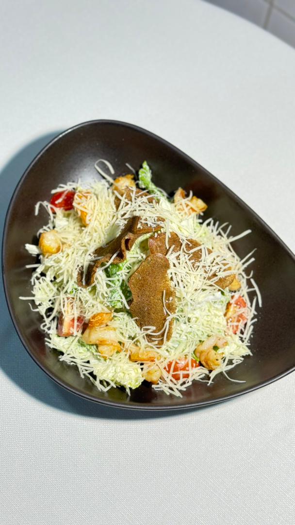 Цезарь с креветками