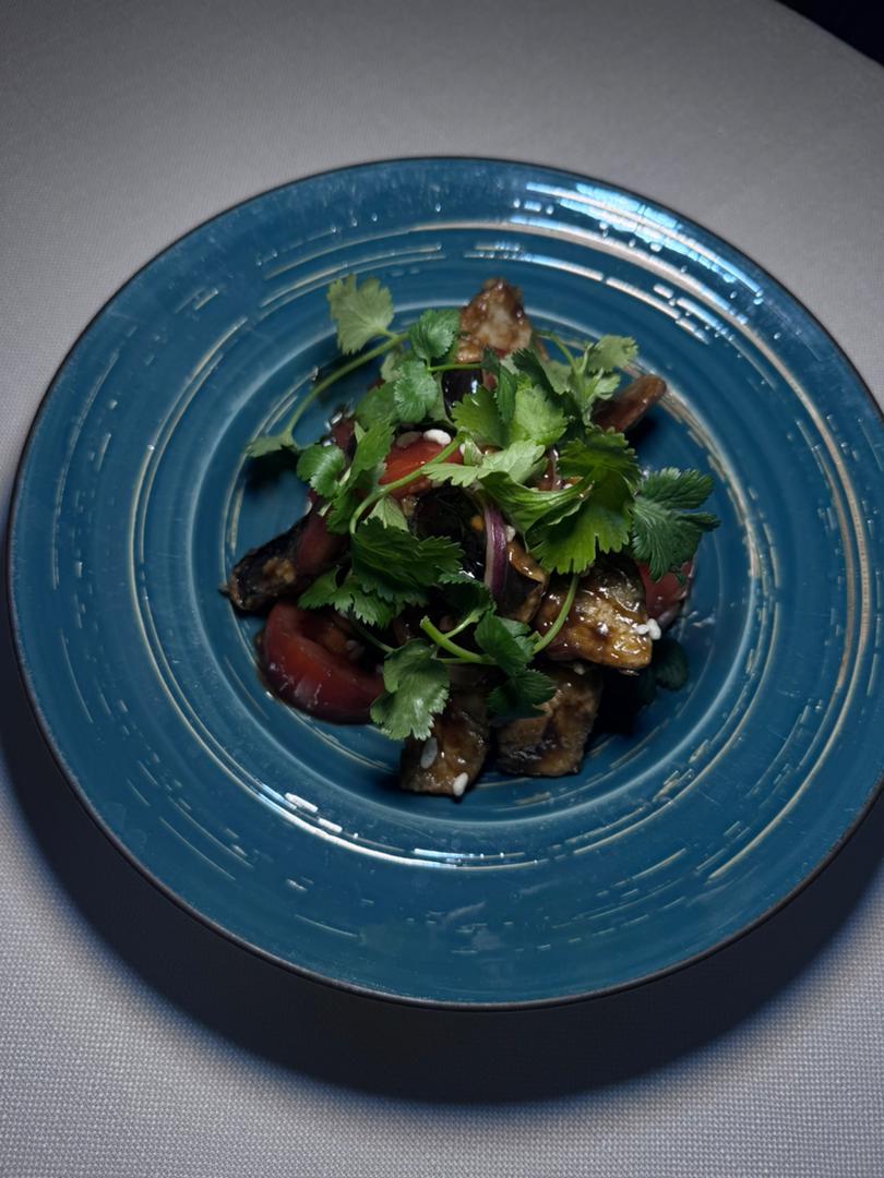 Салат с баклажанами